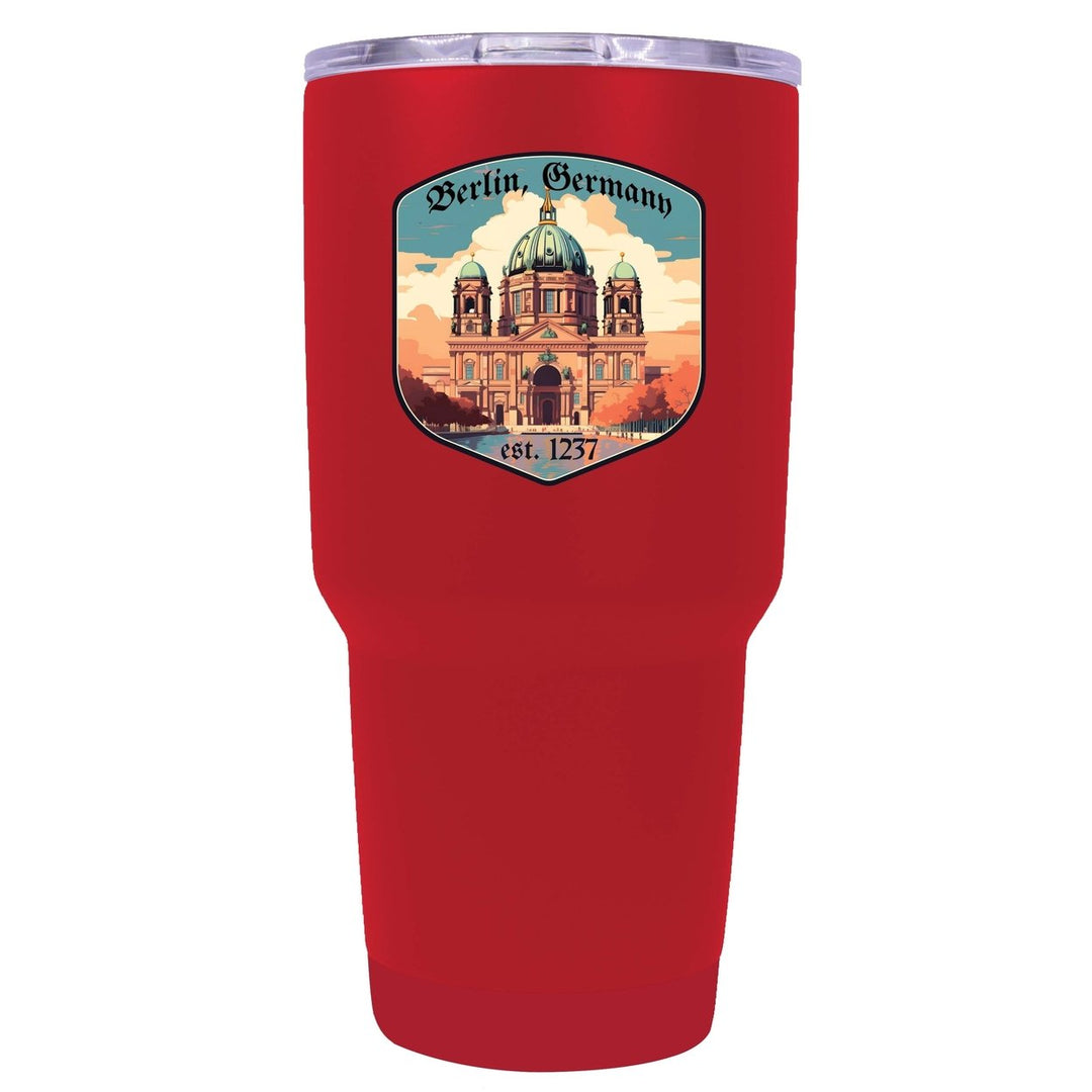 Berlin Germany Design B Souvenir 24 oz Insulated Stainless Steel Tumbler Image 1