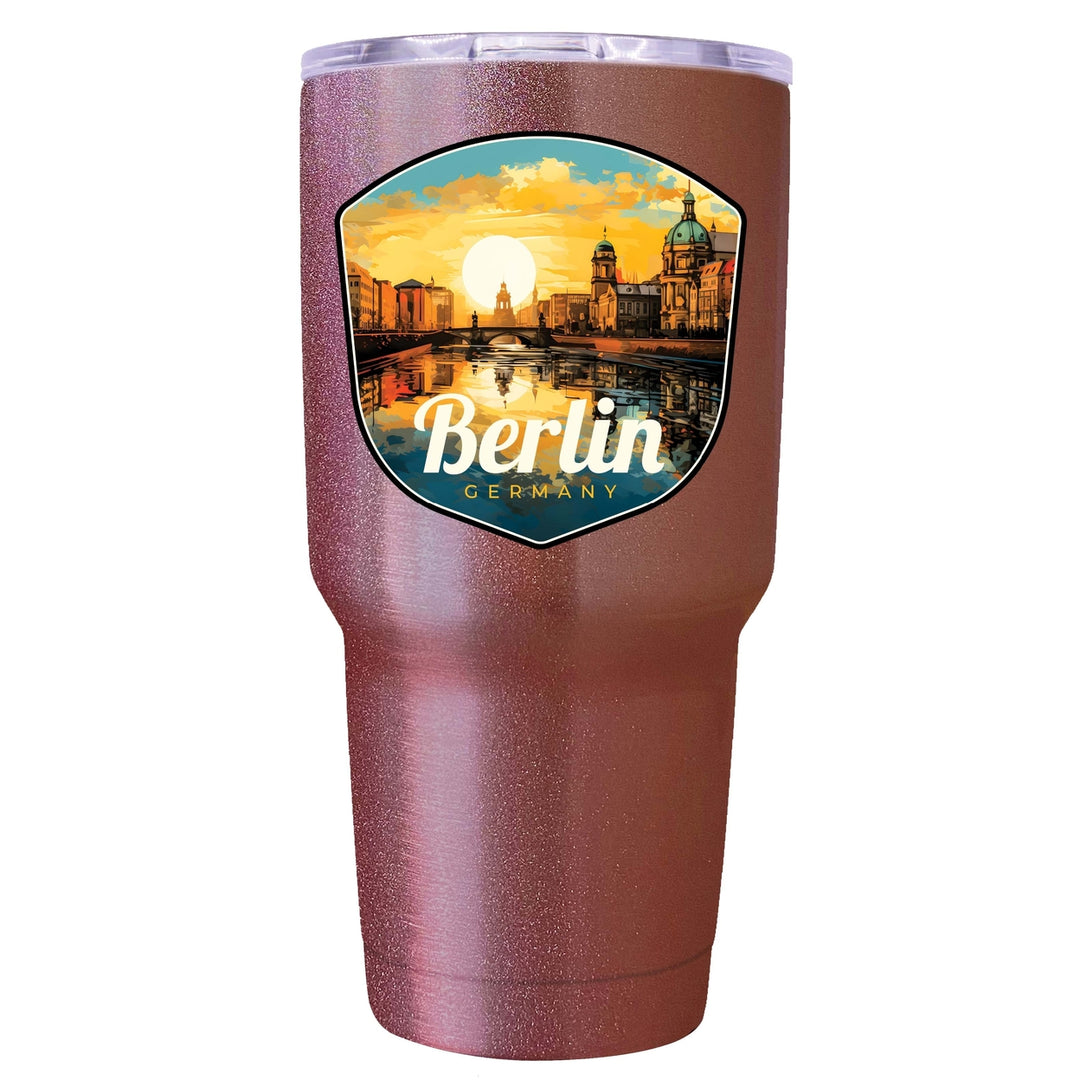 Berlin Germany Design C Souvenir 24 oz Insulated Stainless Steel Tumbler Image 4