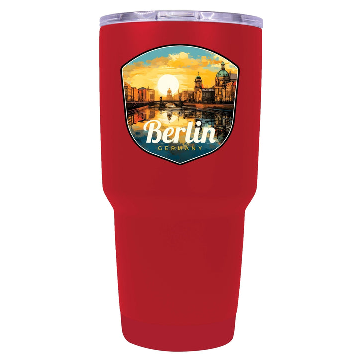 Berlin Germany Design C Souvenir 24 oz Insulated Stainless Steel Tumbler Image 4