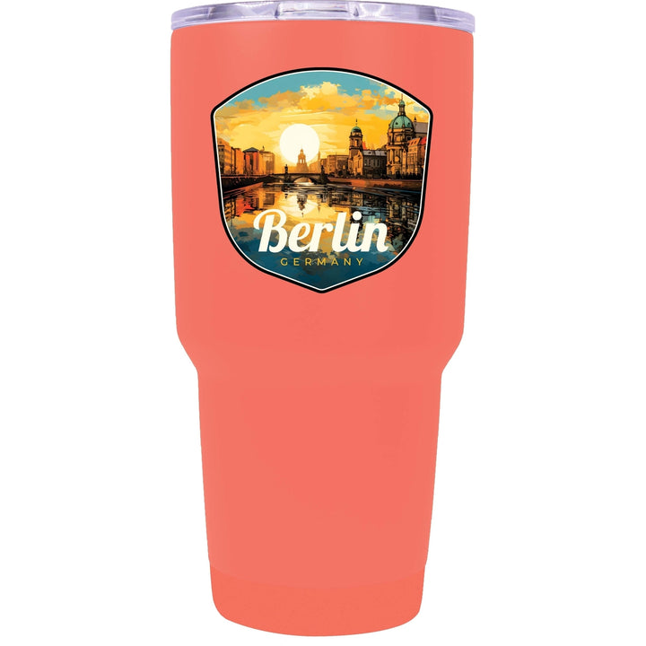 Berlin Germany Design C Souvenir 24 oz Insulated Stainless Steel Tumbler Image 8