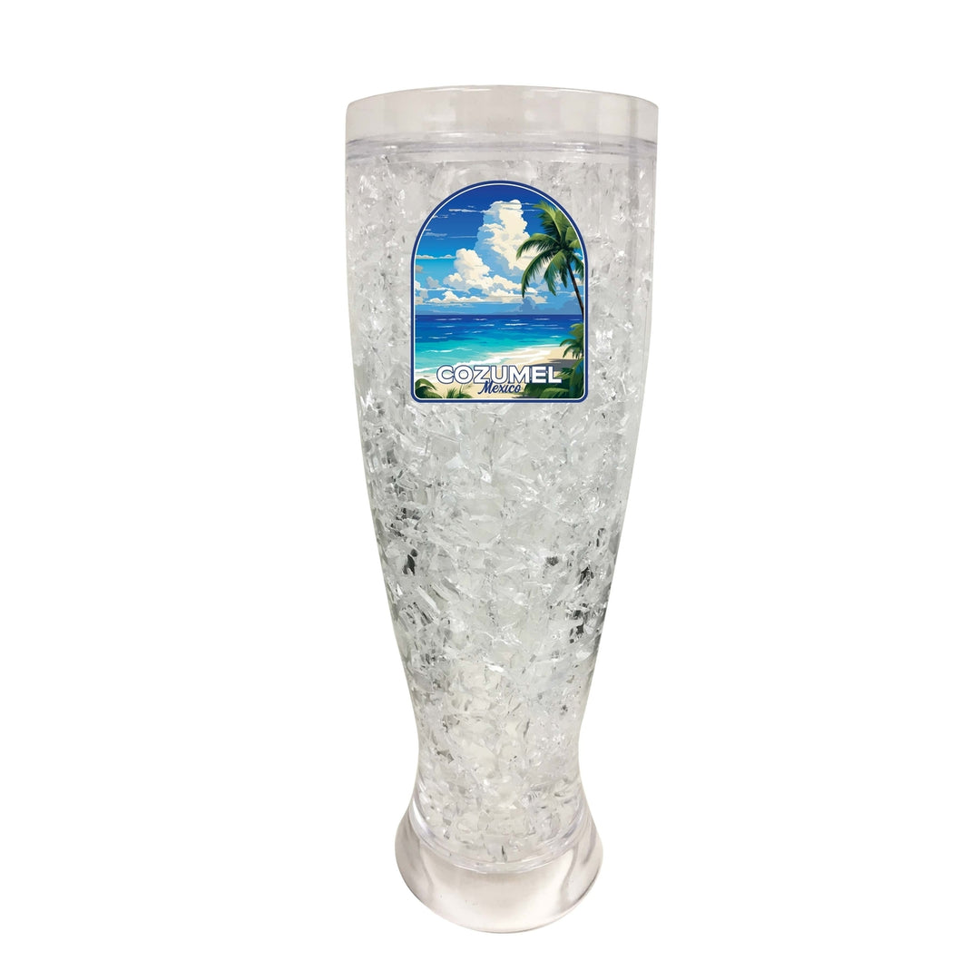 Cozumel Mexico Design C Souvenir 16 oz Plastic Broken Glass Frosty Mug Image 1