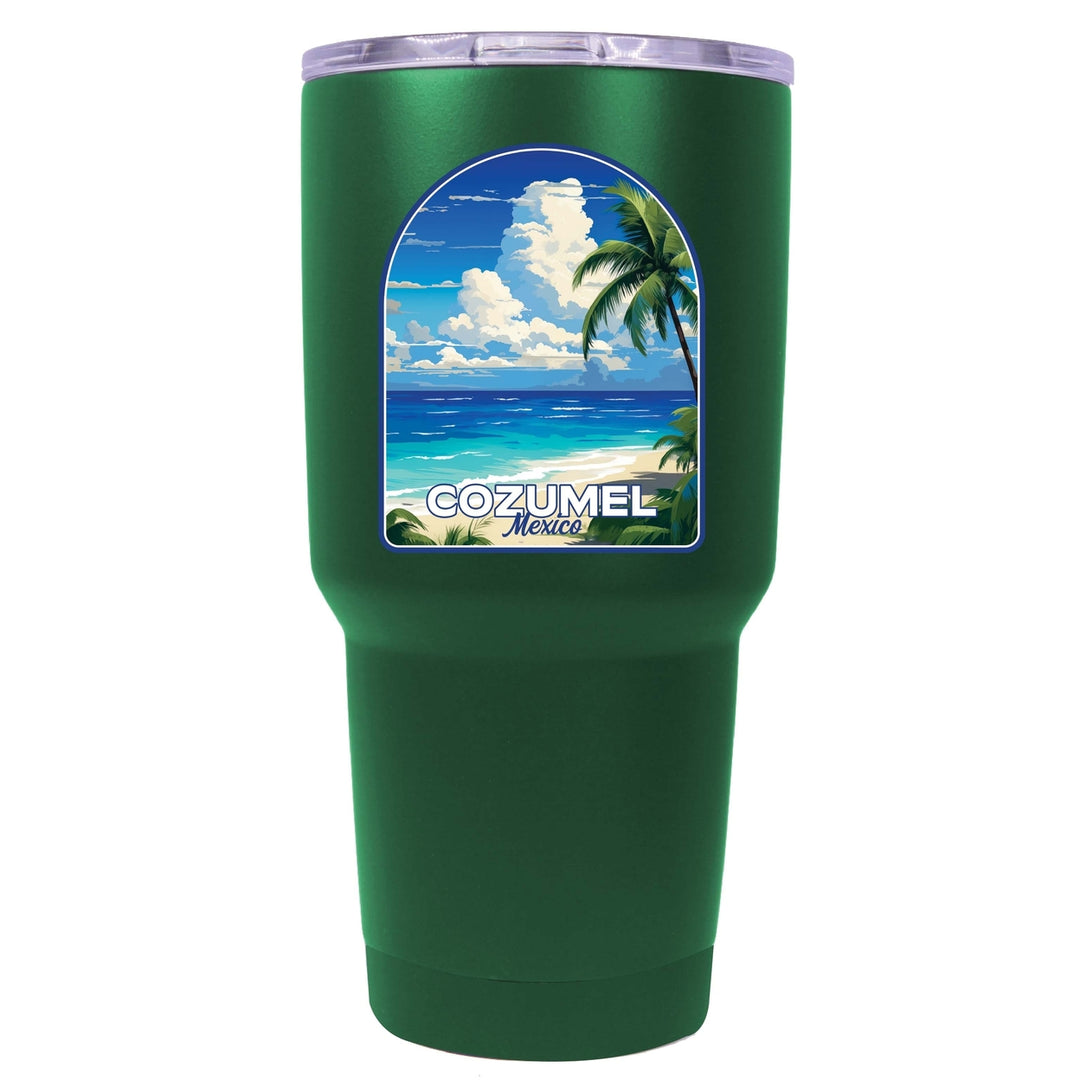 Cozumel Mexico Design C Souvenir 24 oz Insulated Stainless Steel Tumbler Image 4