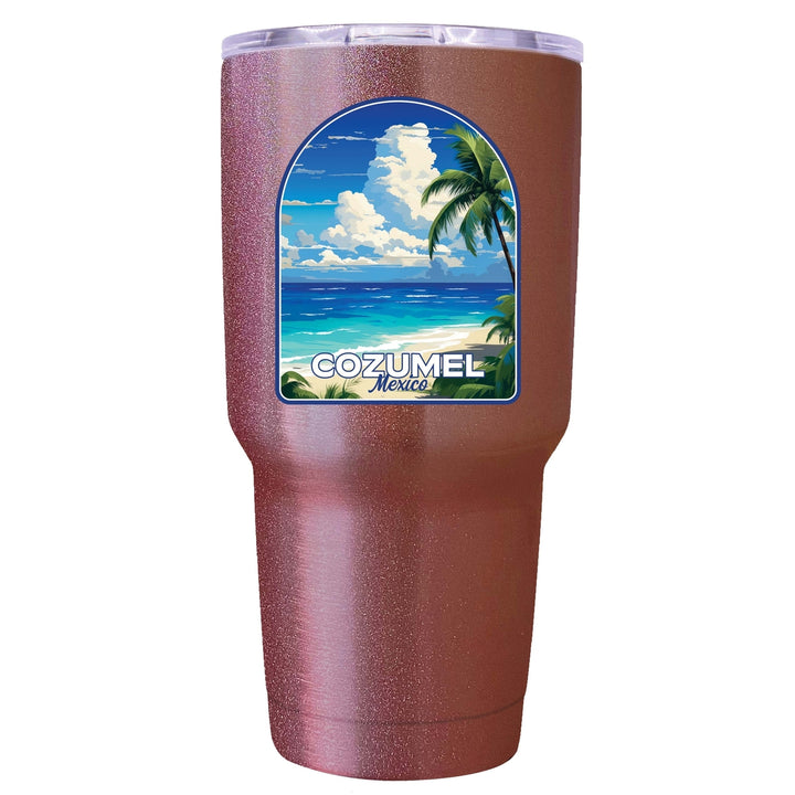 Cozumel Mexico Design C Souvenir 24 oz Insulated Stainless Steel Tumbler Image 6