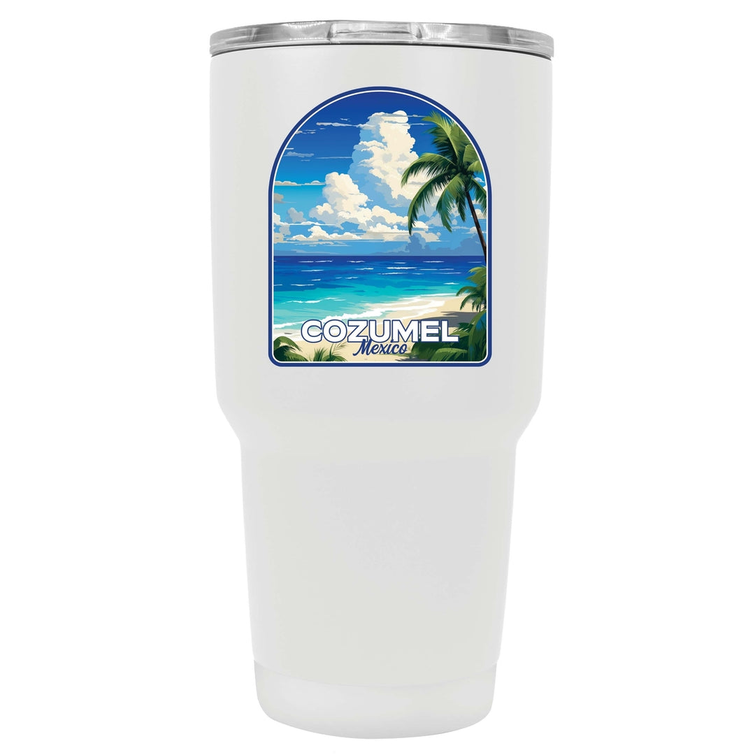 Cozumel Mexico Design C Souvenir 24 oz Insulated Stainless Steel Tumbler Image 7