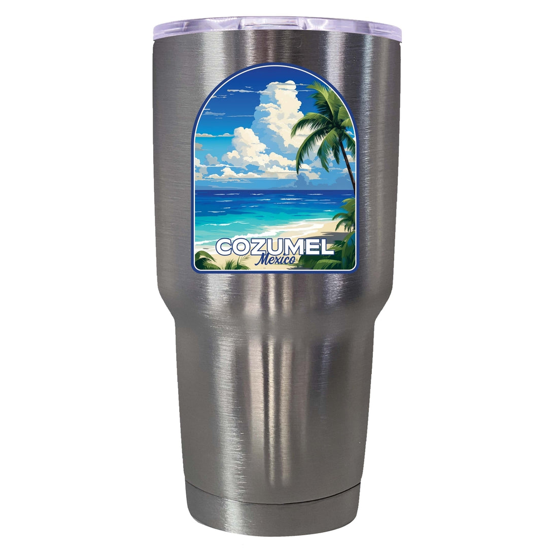 Cozumel Mexico Design C Souvenir 24 oz Insulated Stainless Steel Tumbler Image 8