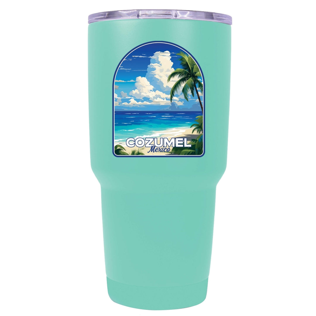 Cozumel Mexico Design C Souvenir 24 oz Insulated Stainless Steel Tumbler Image 9