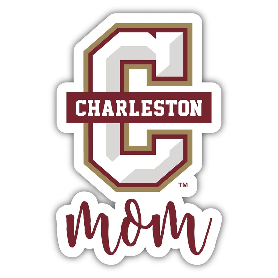 Cougars of Charleston 4-Inch Proud Mom Vinyl Decal Sticker Officially Licensed Collegiate Product Image 1