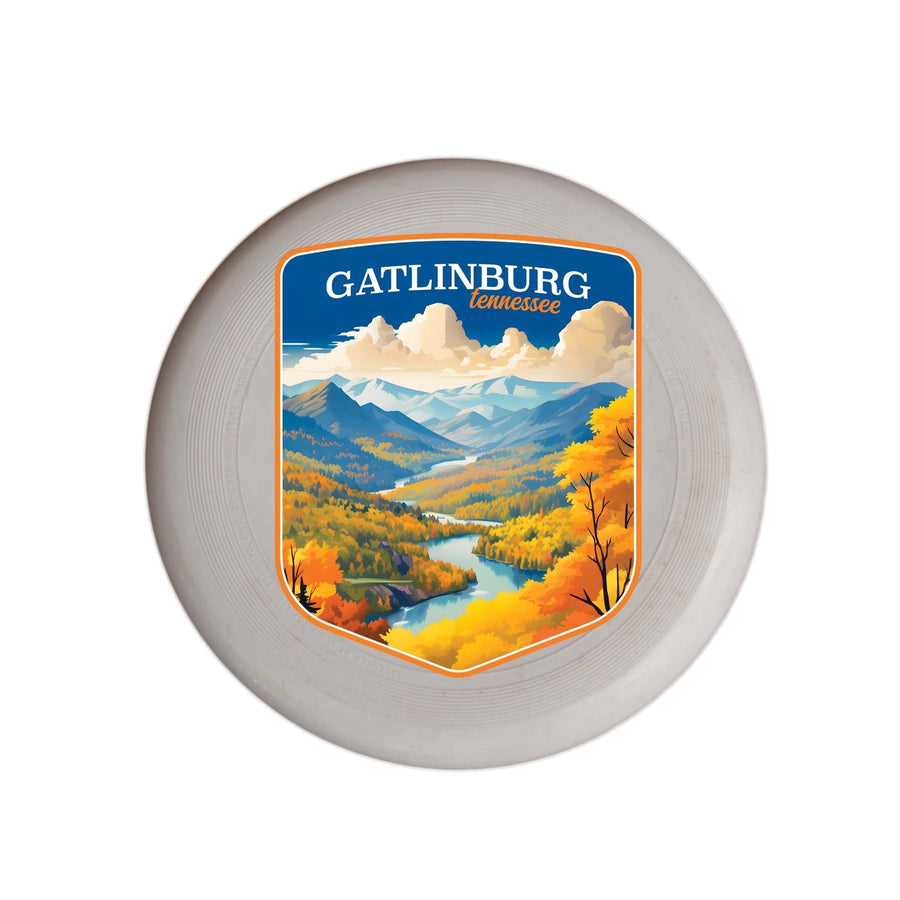 Gatlinburg Tennessee Design D Souvenir Frisbee Flying Disc Image 1