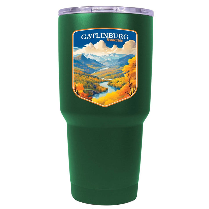 Gatlinburg Tennessee Design D Souvenir 24 oz Insulated Stainless Steel Tumbler Image 1