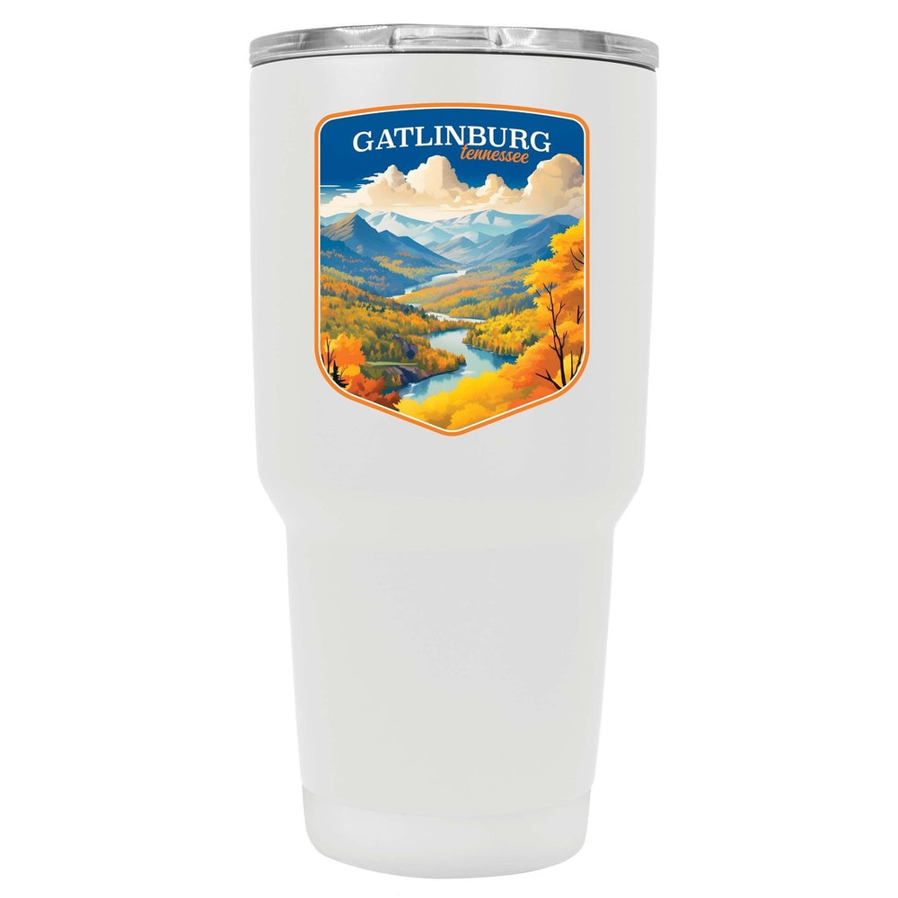 Gatlinburg Tennessee Design D Souvenir 24 oz Insulated Stainless Steel Tumbler Image 2