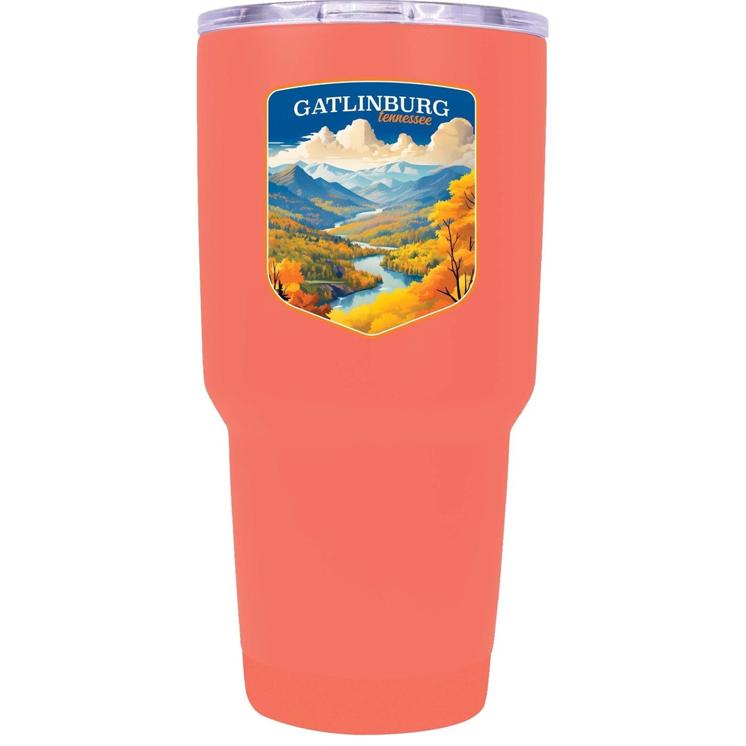 Gatlinburg Tennessee Design D Souvenir 24 oz Insulated Stainless Steel Tumbler Image 3