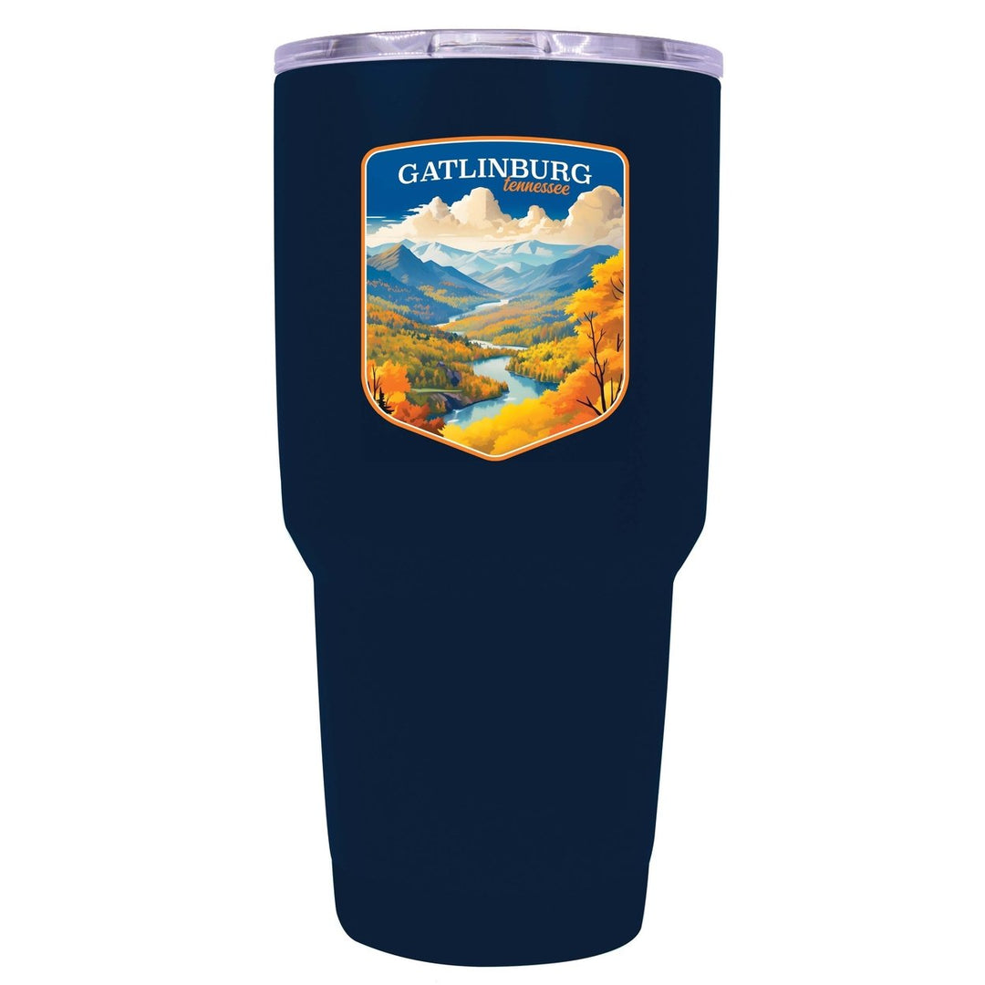 Gatlinburg Tennessee Design D Souvenir 24 oz Insulated Stainless Steel Tumbler Image 4