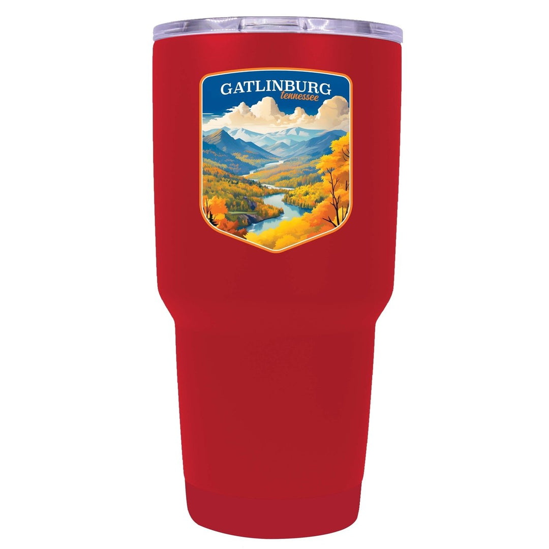 Gatlinburg Tennessee Design D Souvenir 24 oz Insulated Stainless Steel Tumbler Image 4