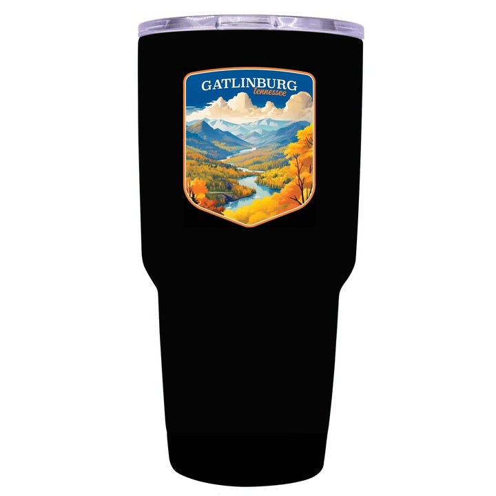 Gatlinburg Tennessee Design D Souvenir 24 oz Insulated Stainless Steel Tumbler Image 7