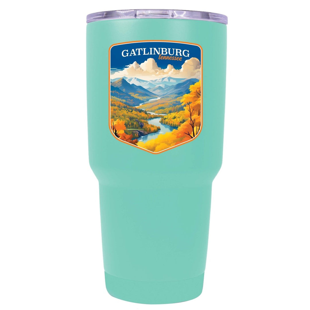 Gatlinburg Tennessee Design D Souvenir 24 oz Insulated Stainless Steel Tumbler Image 1