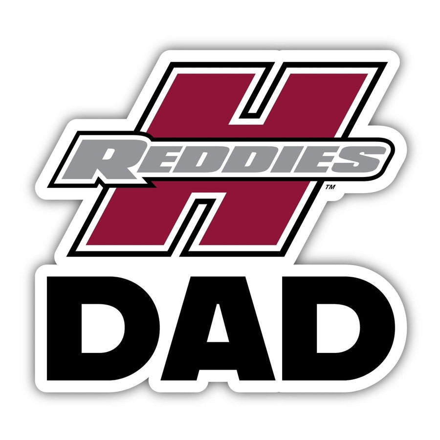 Henderson State Reddies 4-Inch Proud Dad Vinyl Decal Sticker Officially Licensed Collegiate Product Image 1