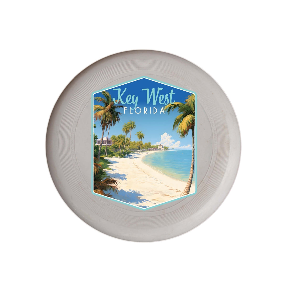 Key West Florida Design B Souvenir Frisbee Flying Disc Image 1