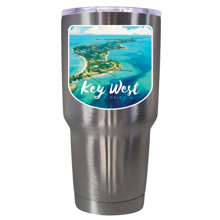 Key West Florida Design A Souvenir 24 oz Insulated Stainless Steel Tumbler Image 4