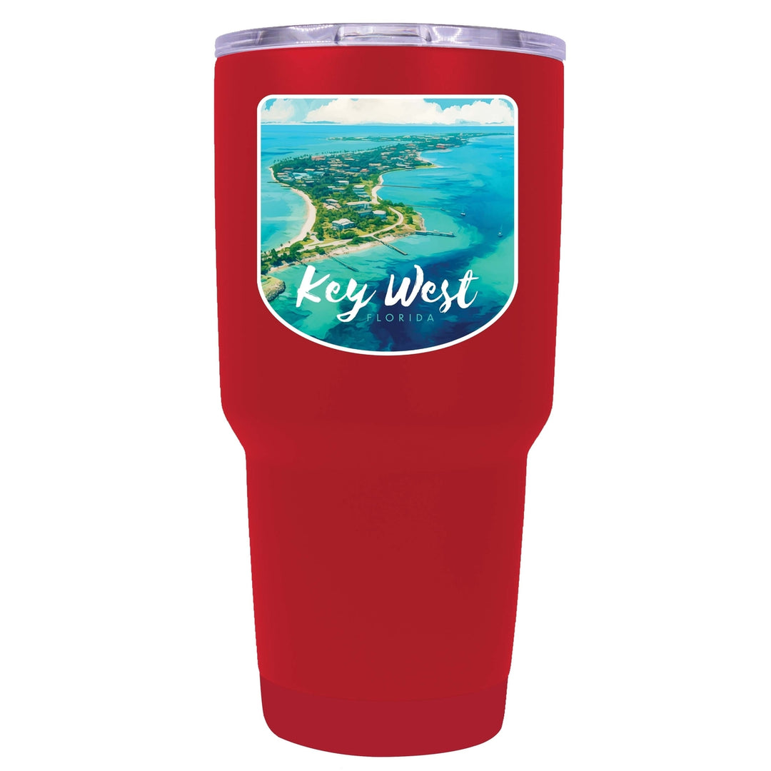 Key West Florida Design A Souvenir 24 oz Insulated Stainless Steel Tumbler Image 7