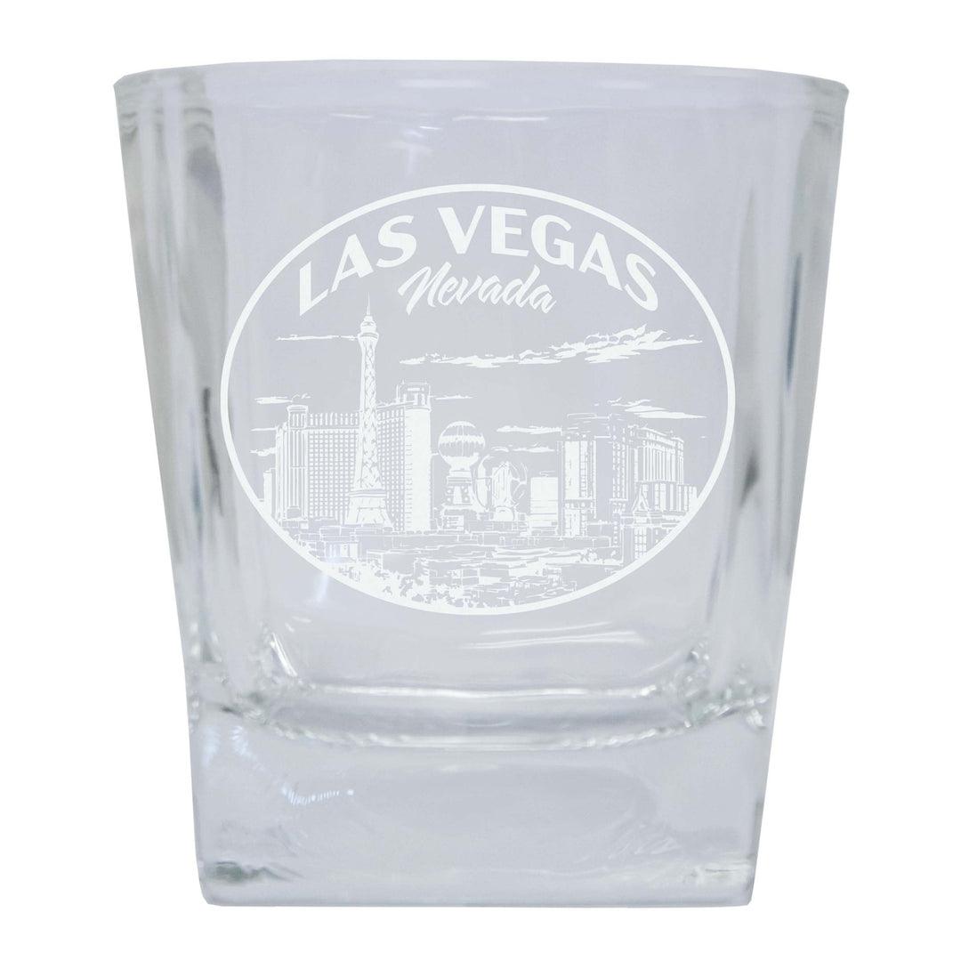 Las Vegas Nevada Souvenir 7 oz Engraved Shooter Glass Image 1