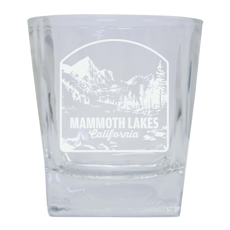 Mammoth Lakes California Souvenir 7 oz Engraved Shooter Glass Image 1