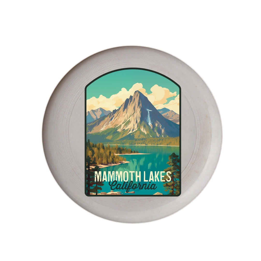 Mammoth Lakes California Design A Souvenir Frisbee Flying Disc Image 1