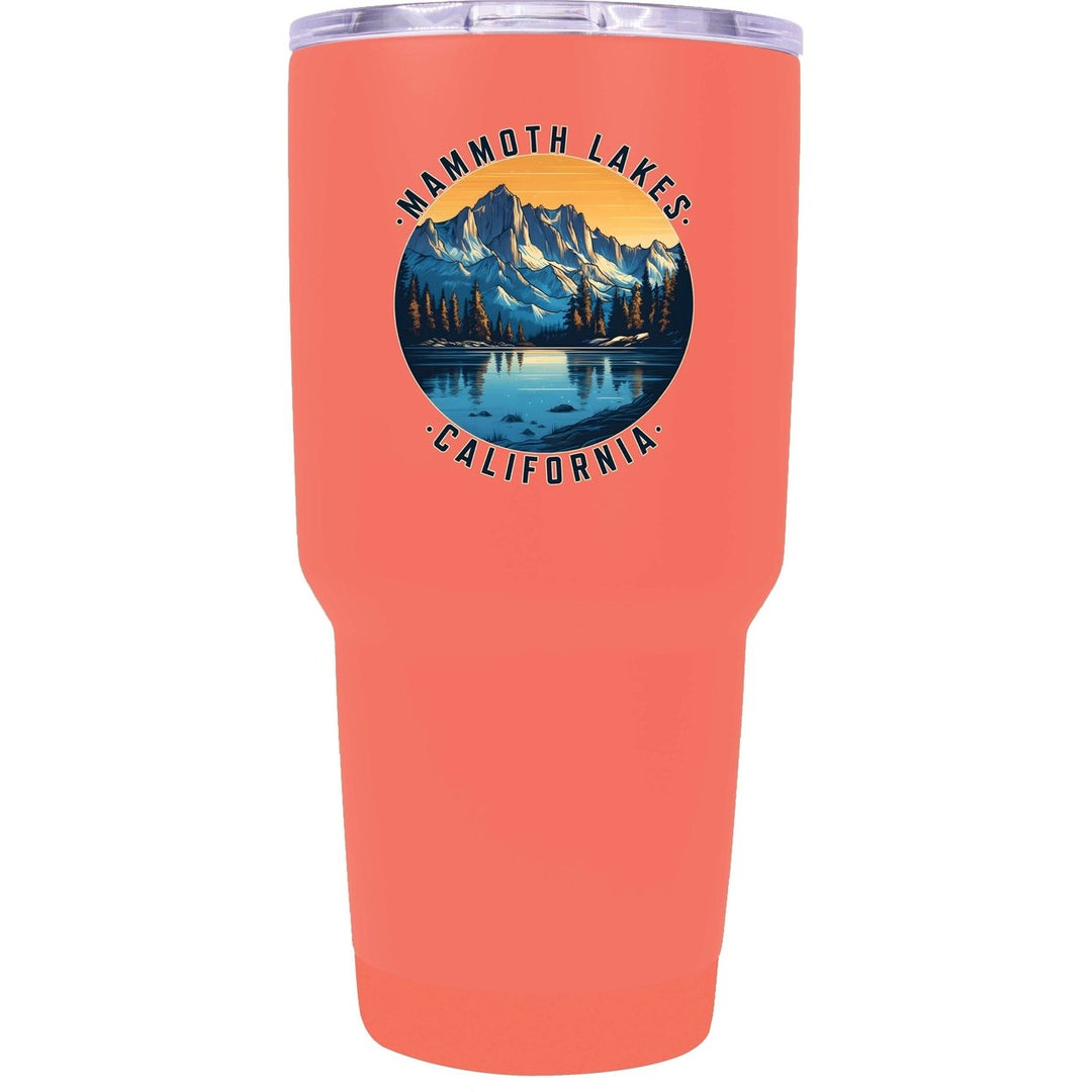 Mammoth Lakes California Design B Souvenir 24 oz Insulated Stainless Steel Tumbler Image 2