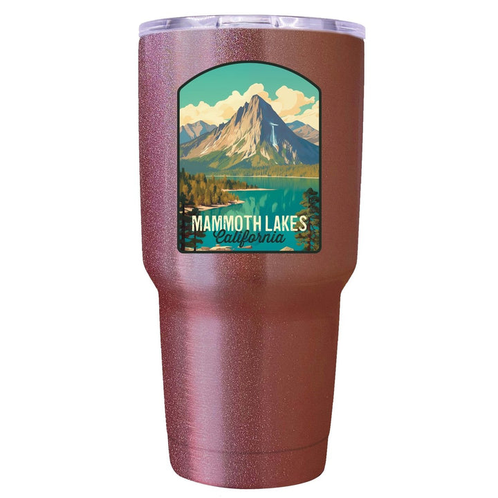 Mammoth Lakes California Design A Souvenir 24 oz Insulated Stainless Steel Tumbler Image 9