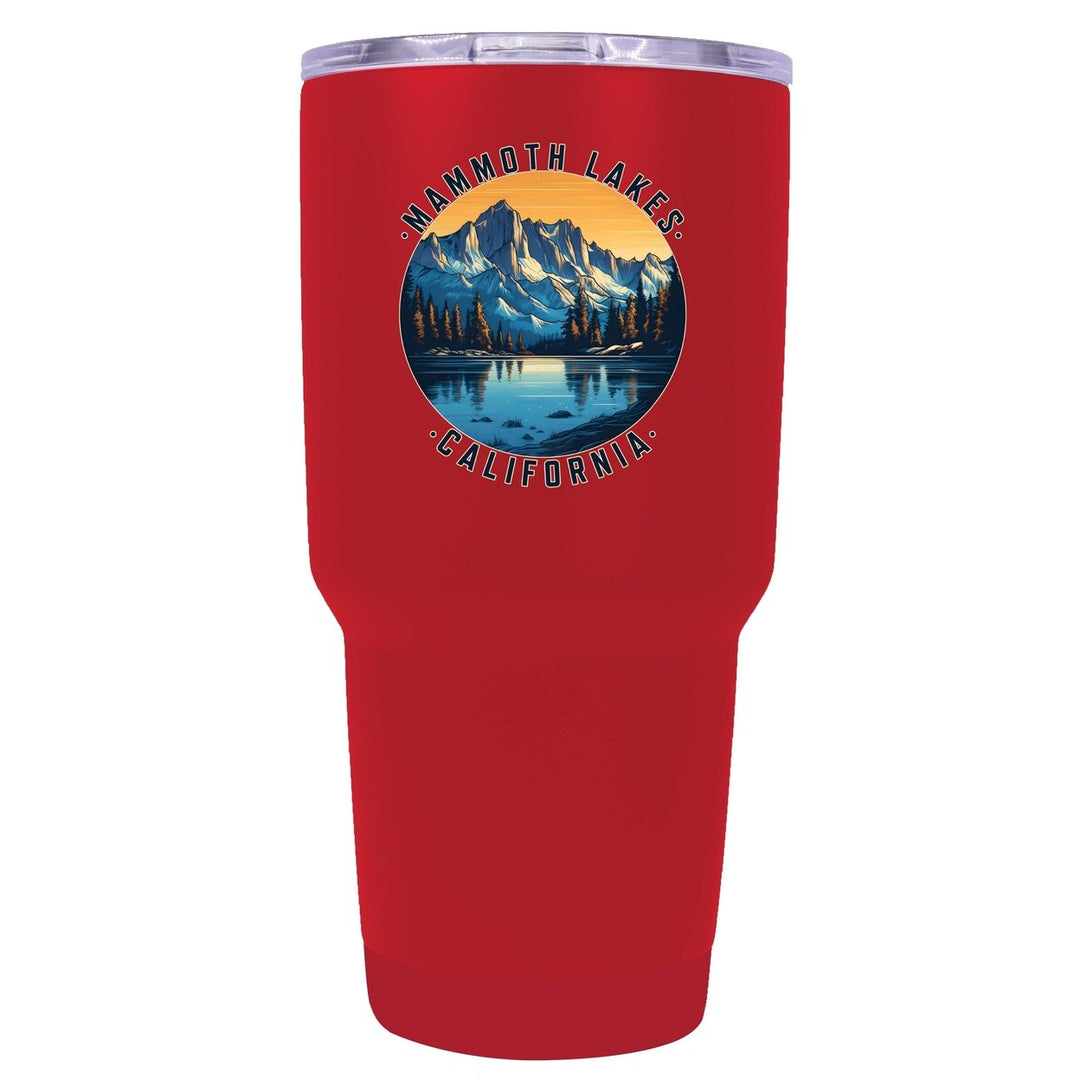 Mammoth Lakes California Design B Souvenir 24 oz Insulated Stainless Steel Tumbler Image 4