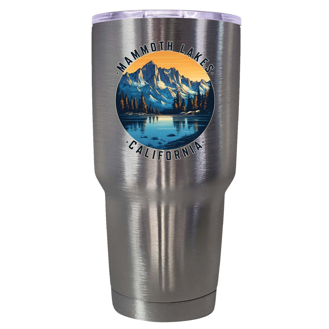 Mammoth Lakes California Design B Souvenir 24 oz Insulated Stainless Steel Tumbler Image 8