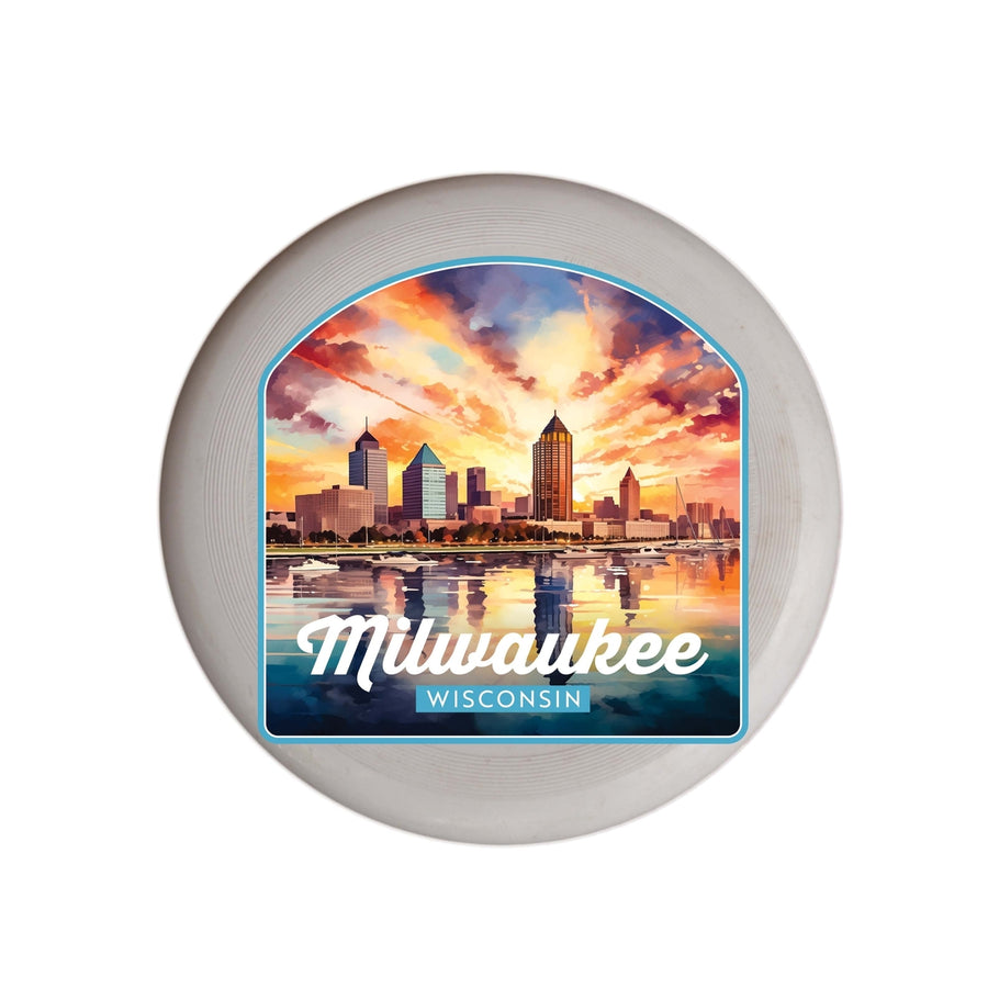 Milwaukee Wisconsin Design A Souvenir Frisbee Flying Disc Image 1