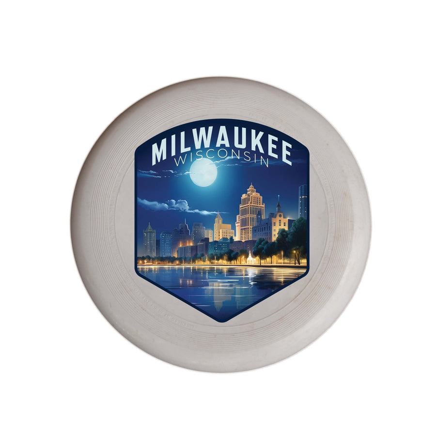 Milwaukee Wisconsin Design B Souvenir Frisbee Flying Disc Image 1