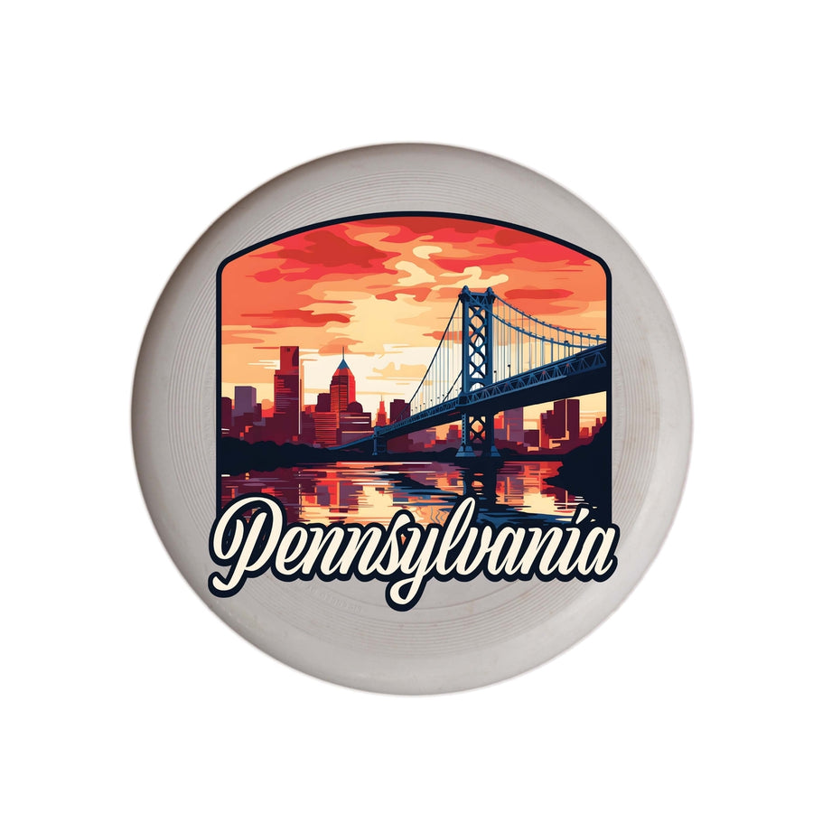 Pennsylvania Design A Souvenir Frisbee Flying Disc Image 1