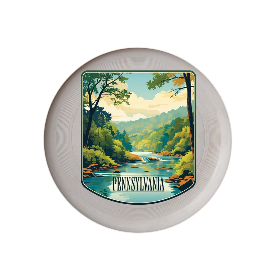 Pennsylvania Design B Souvenir Frisbee Flying Disc Image 1