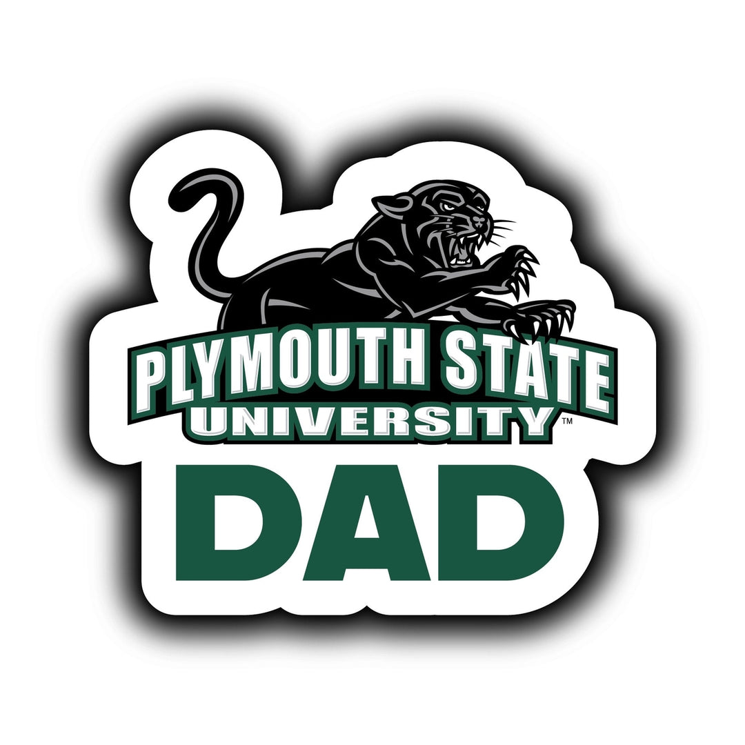 Plymouth State University 4-Inch Proud Dad Vinyl Decal Sticker Officially Licensed Collegiate Product Image 1