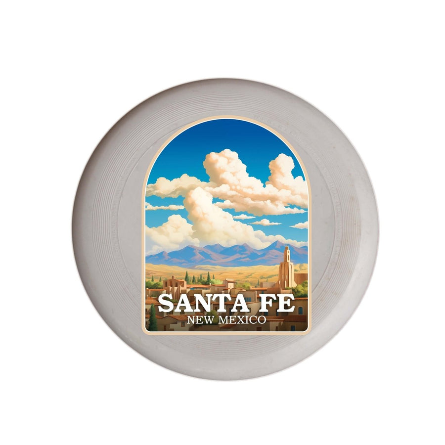 Santa Fe Mexico Design A Souvenir Frisbee Flying Disc Image 1