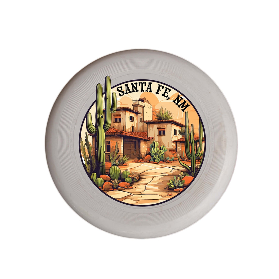 Santa Fe Mexico Design D Souvenir Frisbee Flying Disc Image 1