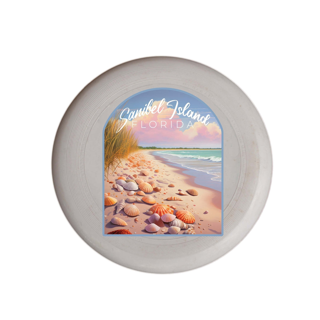 Sanibel Island Florida Design B Souvenir Frisbee Flying Disc Image 1