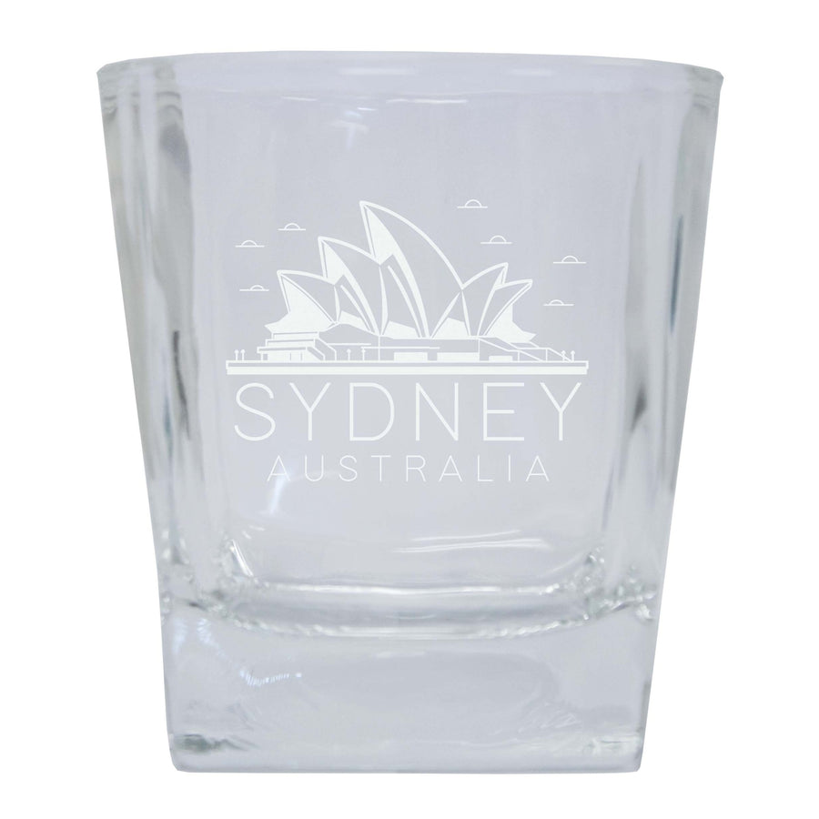 Sydney Australia Souvenir 7 oz Engraved Shooter Glass Image 1
