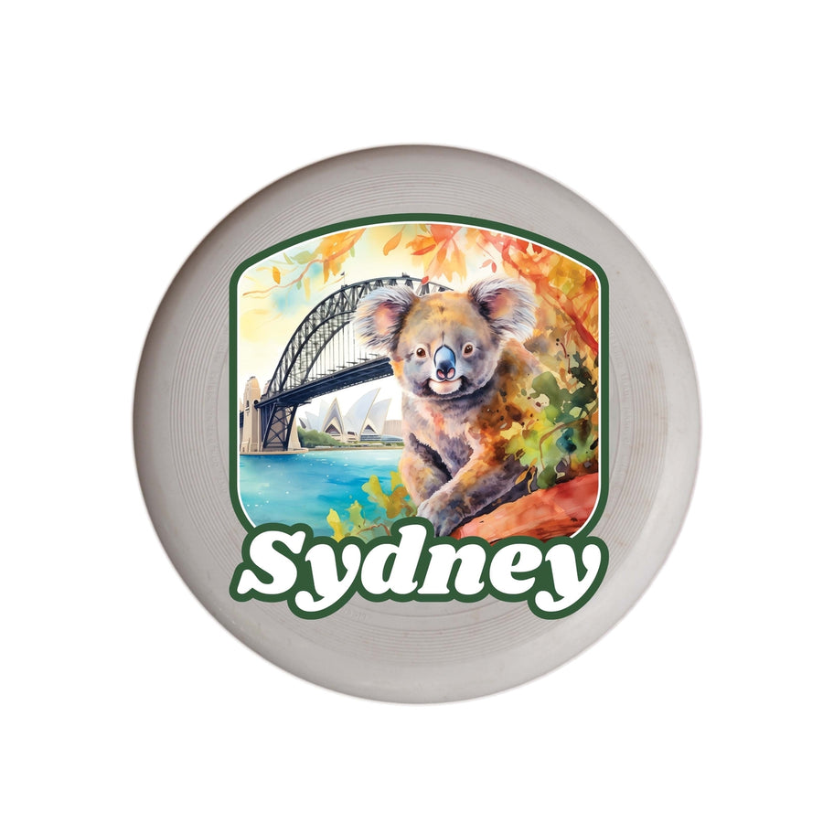 Sydney Australia Design C Souvenir Frisbee Flying Disc Image 1