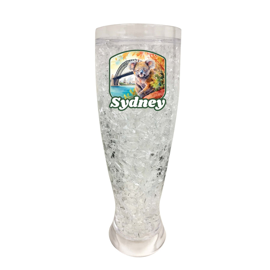 Sydney Australia Design C Souvenir 16 oz Plastic Broken Glass Frosty Mug Image 1