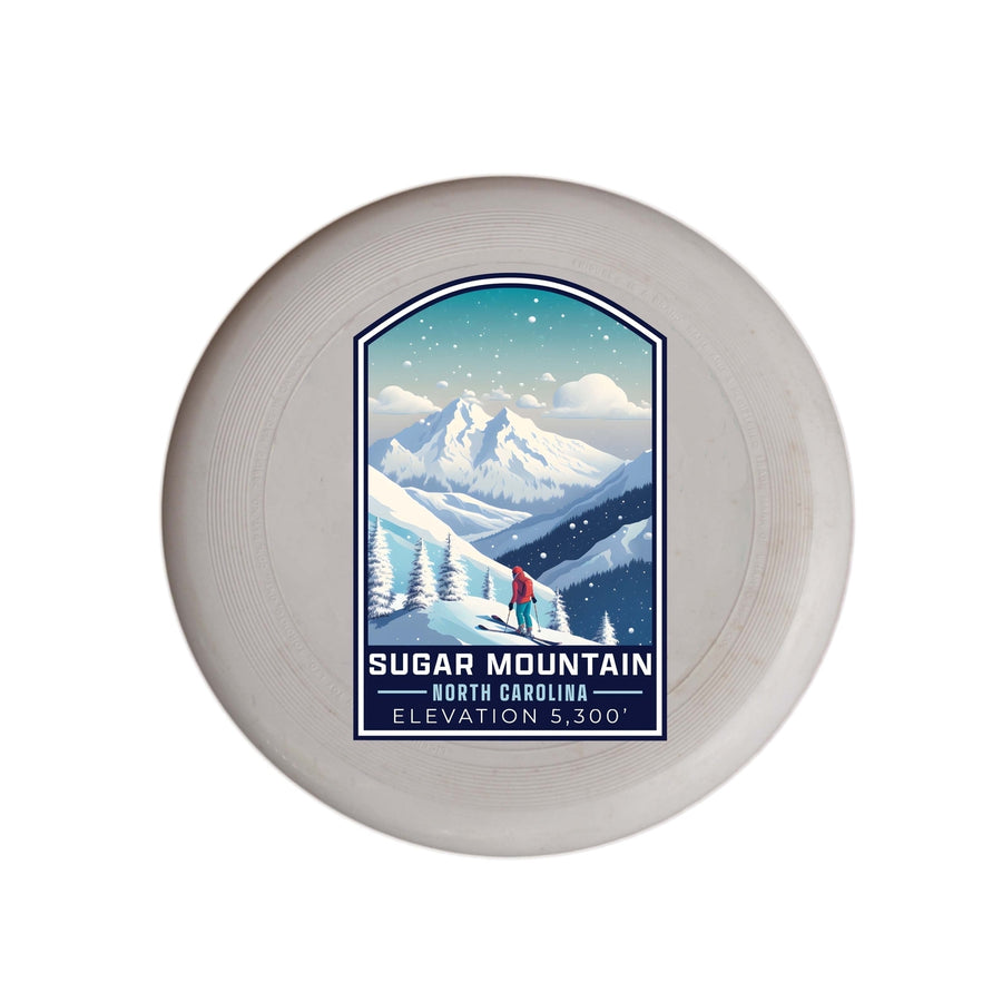 Sugar Mountain North Carolina Design B Souvenir Frisbee Flying Disc Image 1