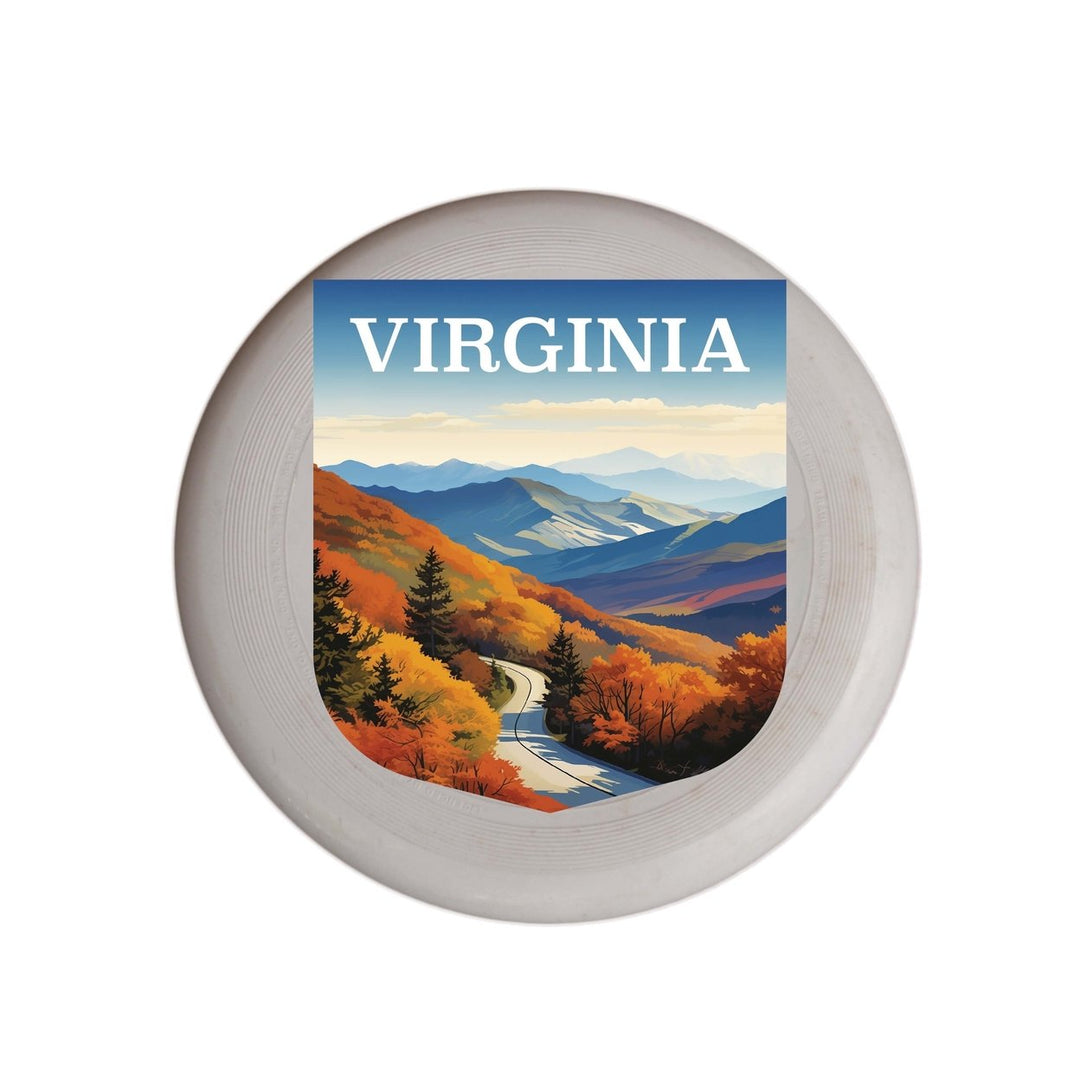 Virginia Design A Souvenir Frisbee Flying Disc Image 1