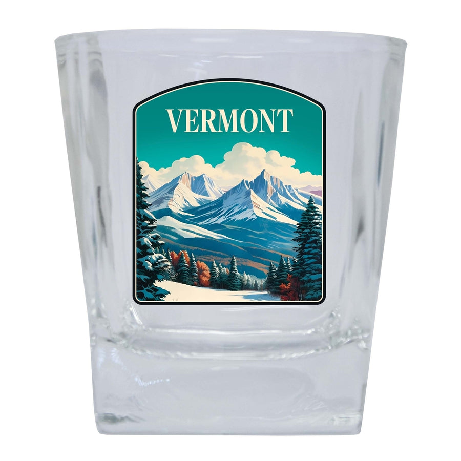 Vermont Design A Souvenir 10 oz Whiskey Glass Rocks Glass Image 1