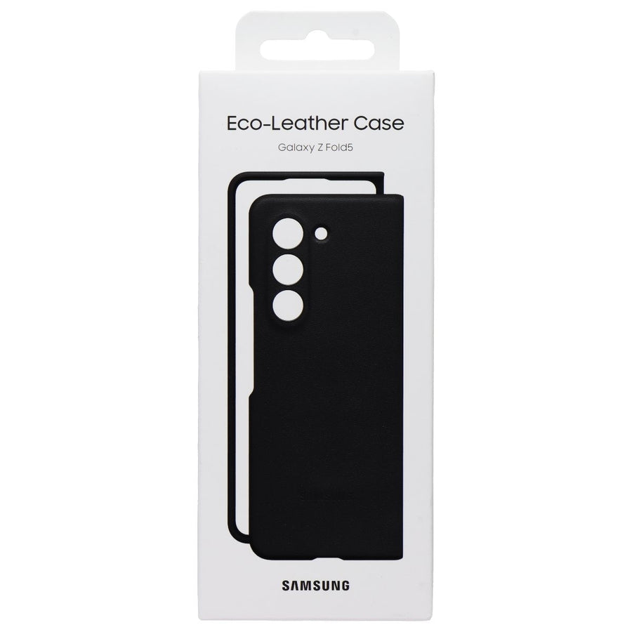 Samsung Eco-Leather Case for Galaxy Z Fold5 - Graphite Image 1