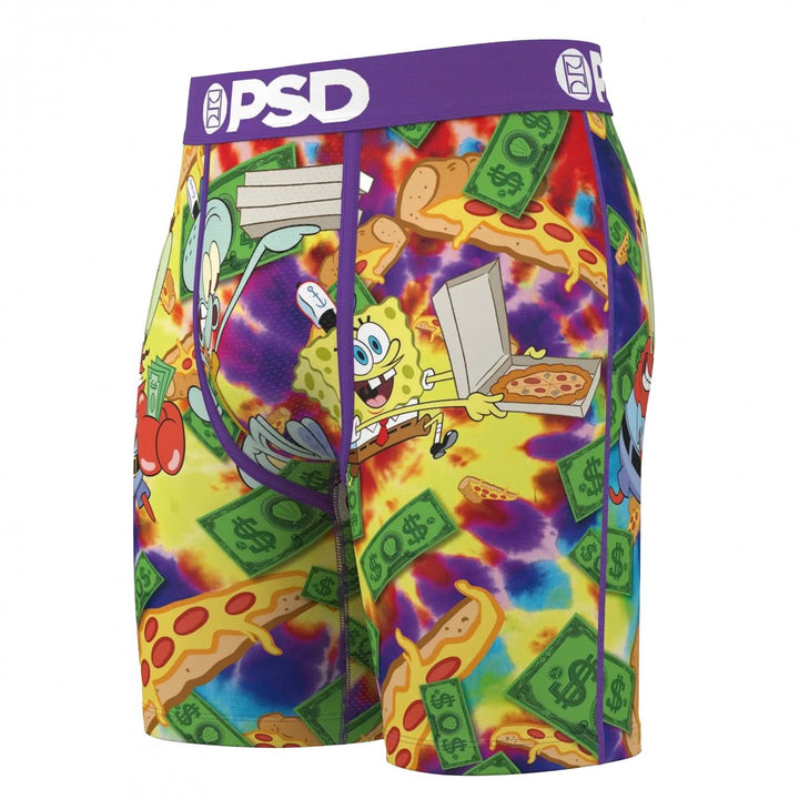 SpongeBob SquarePants Pizza Money PSD Boxer Briefs Image 2