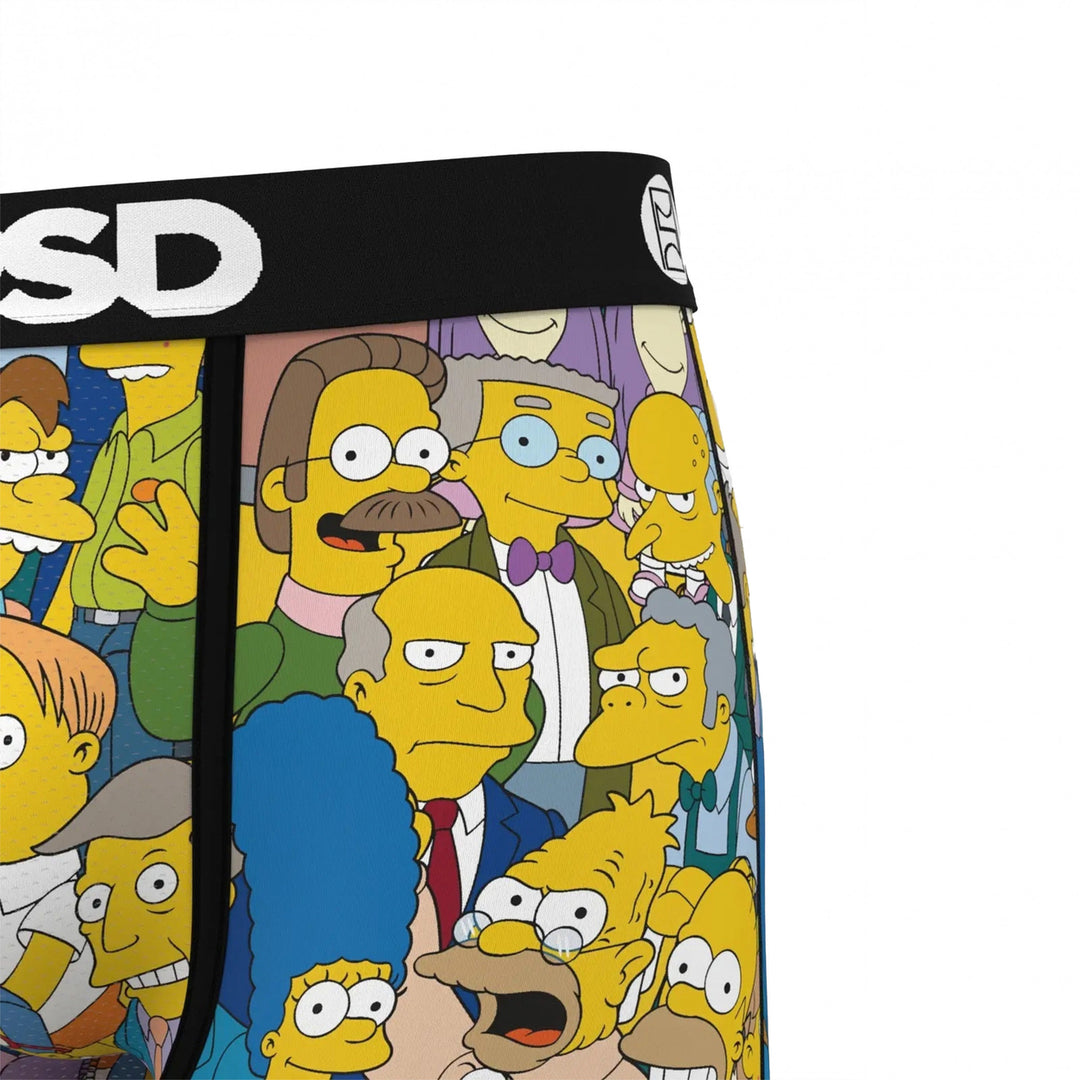 The Simpsons Full Cast PSD Boxer Briefs Image 4