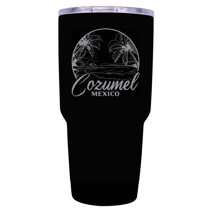 Cozumel Mexico Souvenir 24 oz Engraved Insulated Stainless Steel Tumbler Image 3