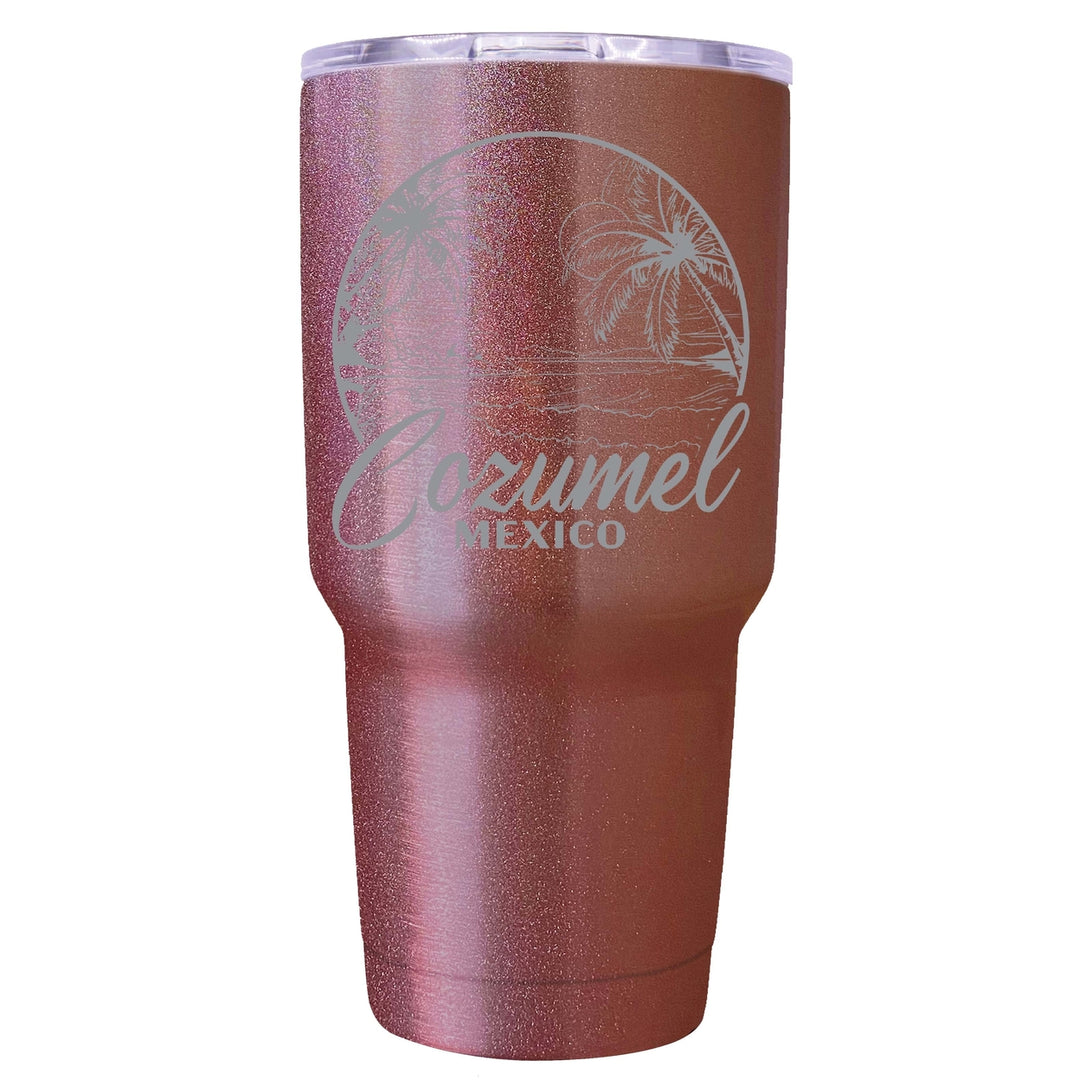 Cozumel Mexico Souvenir 24 oz Engraved Insulated Stainless Steel Tumbler Image 4