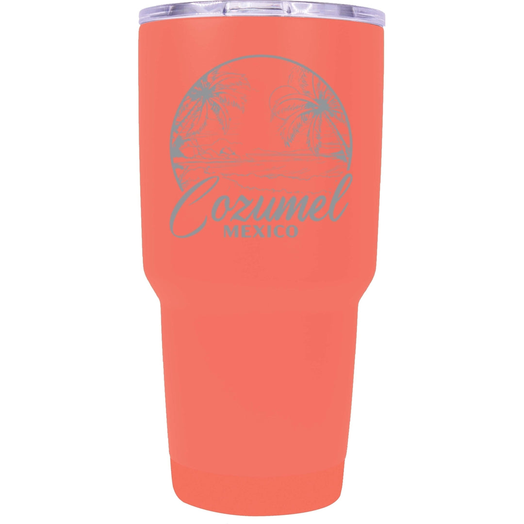 Cozumel Mexico Souvenir 24 oz Engraved Insulated Stainless Steel Tumbler Image 4